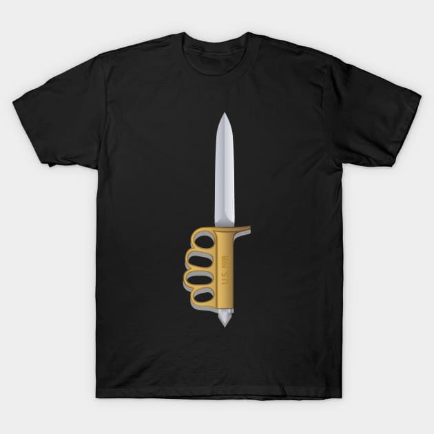 trench knife T-Shirt by PCB1981